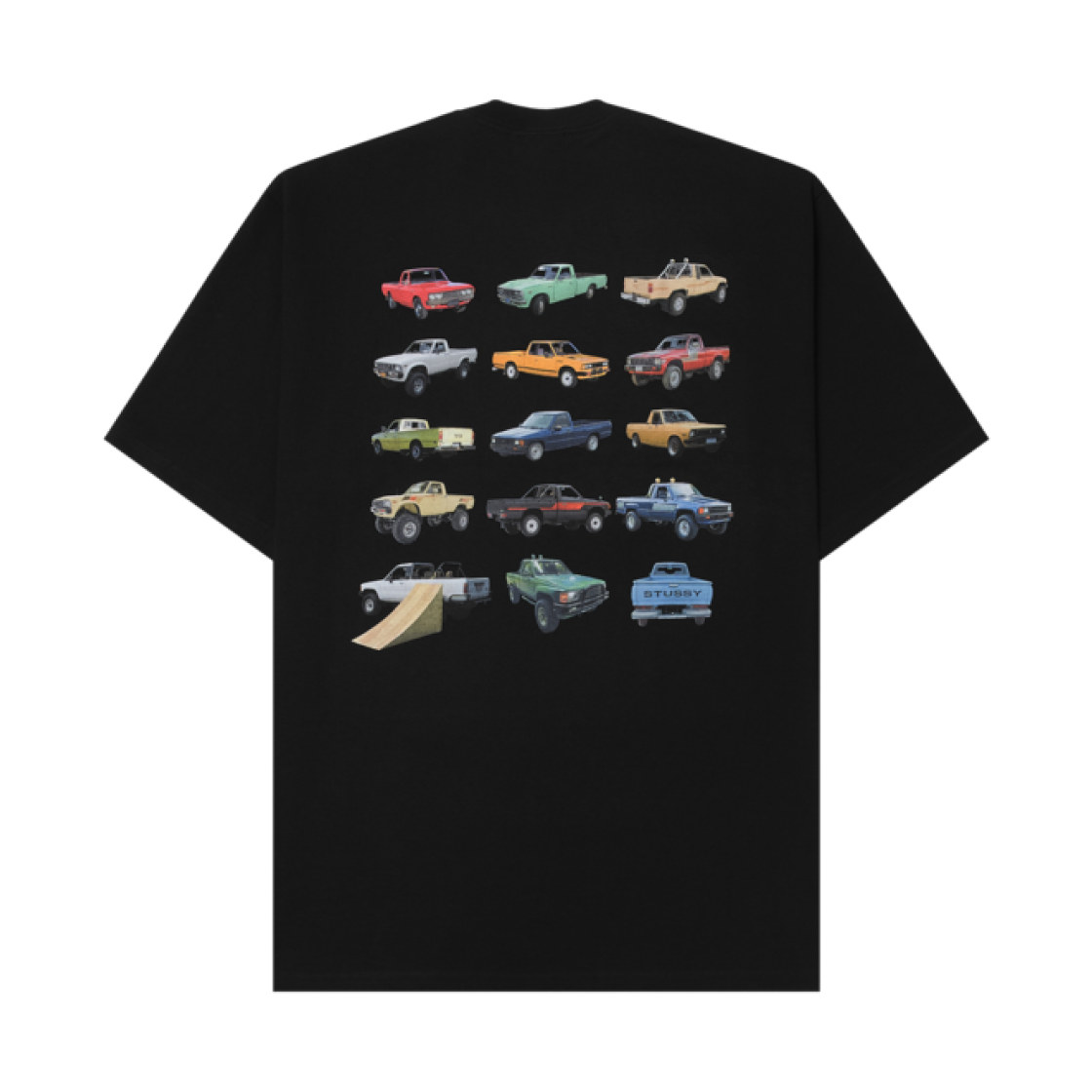 스투시 픽업 티셔츠 블랙(Stussy Pickup T-Shirt Black)