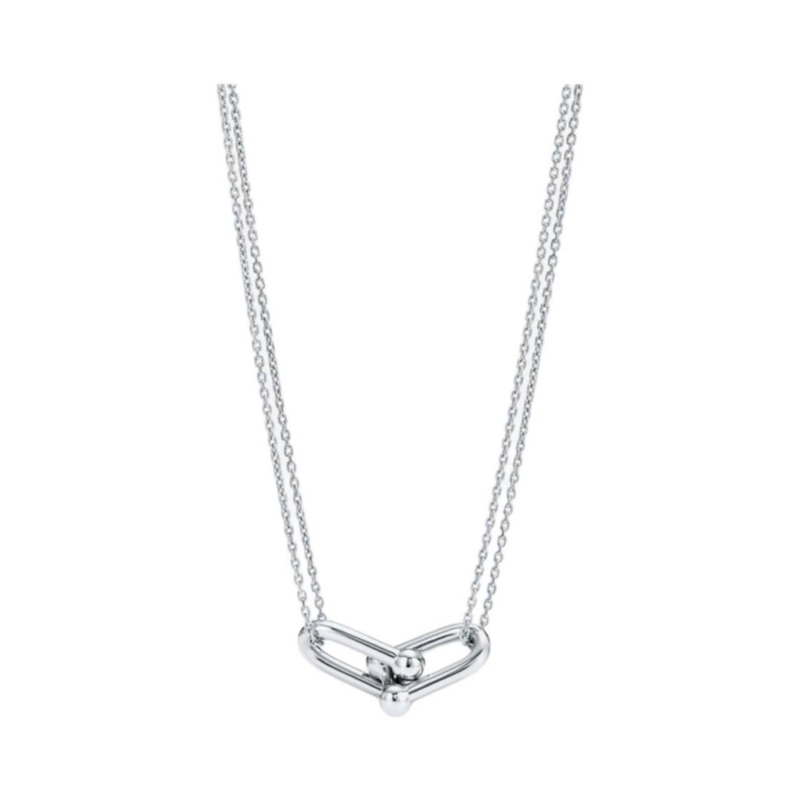 티파니 앤 코 티파니 하드웨어 더블 링크 펜던트 실버(Tiffany & Co. Tiffany Hardwear Double Link Pendant Silver)