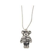 Hysteric Glamour Teddy Ball Chain Necklace Silver
