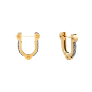 Fred Force 10 Winch Earring Yellow Gold Steel (Set of 2)