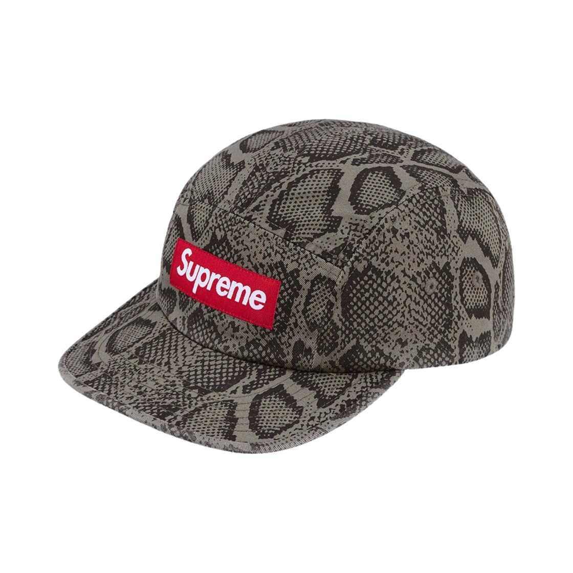 KM4AHTCSP33DG Supreme Washed Chino Twill Camp Cap Snake - 24SS