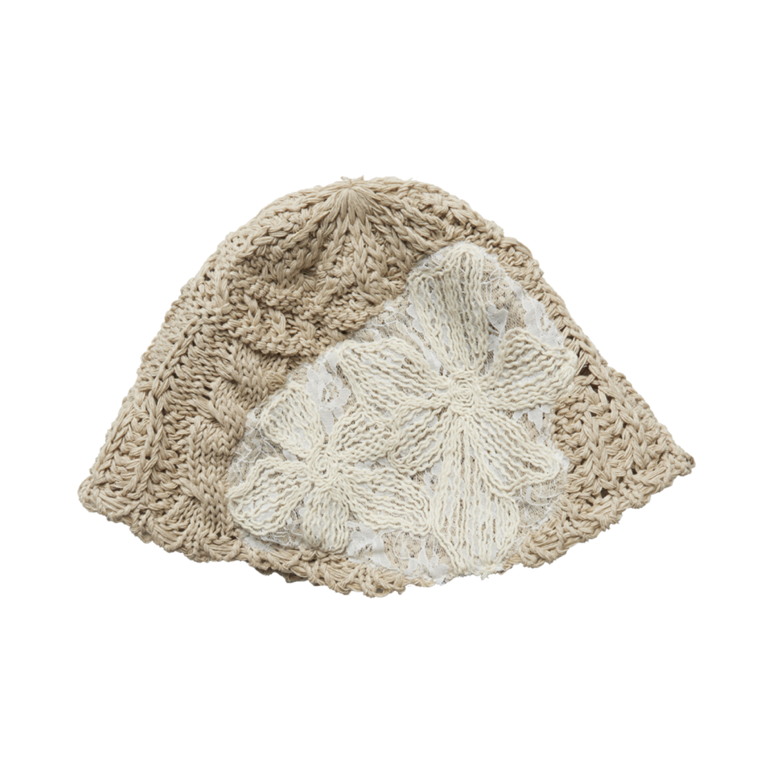 GT25SUMMER10 BE THE GREATEST Paper Bucket Flower Beige