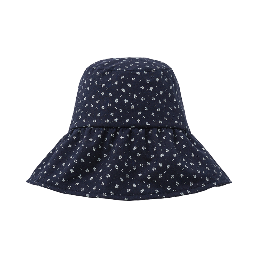 올인컴플리트 비올레타 셔링 버킷햇 네이비