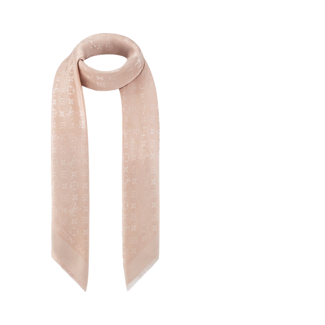 (W) 루이비통 모노그램 클래식 숄 에크루((W) Louis Vuitton Monogram Classic Shawl Ecru) - 3