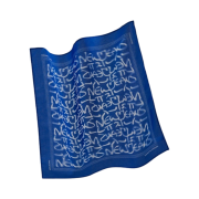 NewJeans x Hiroshi Fujiwara Coller Bandana Blue