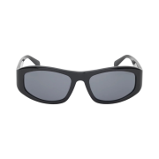 Stussy Landon Sunglasses Black Black Lens