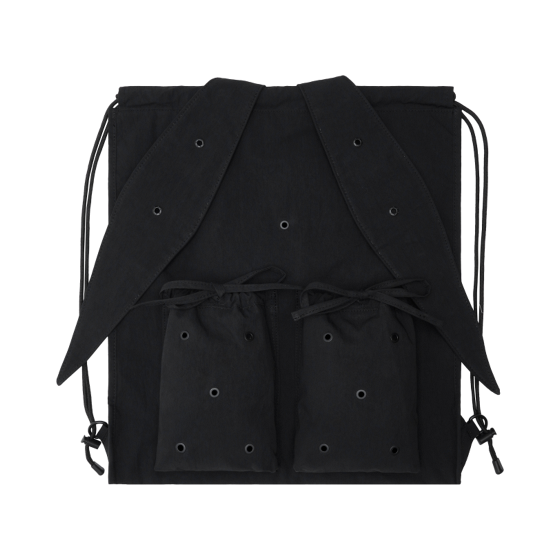 뉴진스 x 꼴레 래빗 스트링백 쉐이드 블랙(NewJeans x Coller Rabbit String Bag Shade Black)