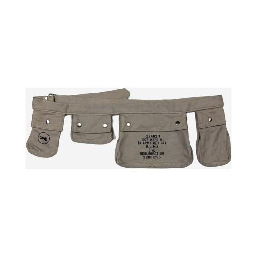 24-AC006 TA Resurrection13 Bullet Belt Bag Tan
