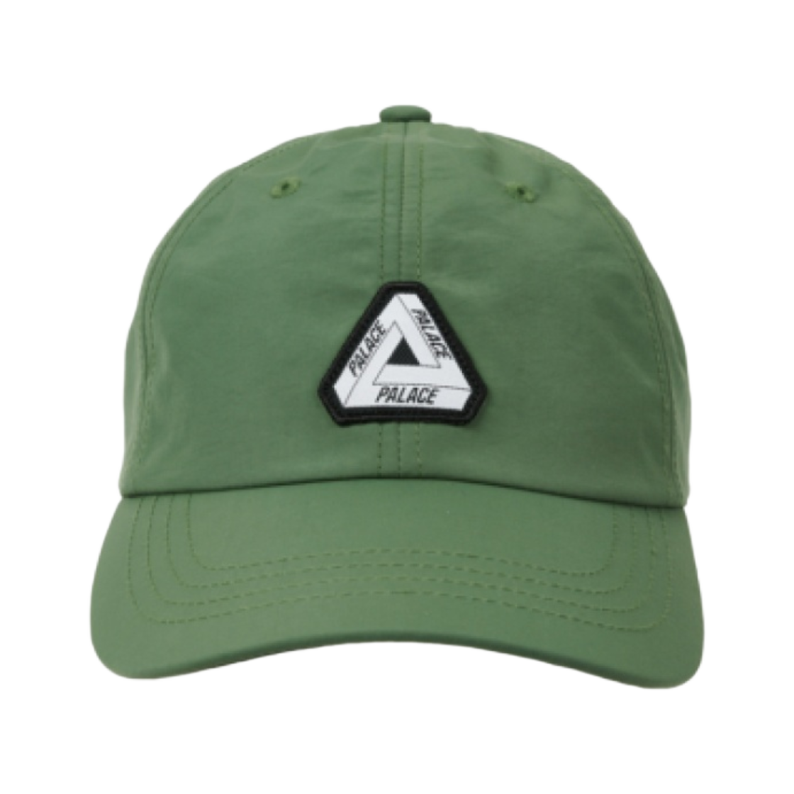 팔라스 트라이퍼그 패치 쉘 6-패널 캡 올리브 - 21FW(Palace Tri-Ferg Patch Shell 6-Panel Olive - 21FW) - 2