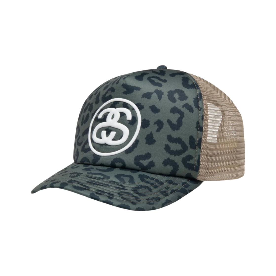 스투시 트러커 SS 링크 스냅백 레오파드(Stussy Trucker SS Link Snapback Leopard) - 2