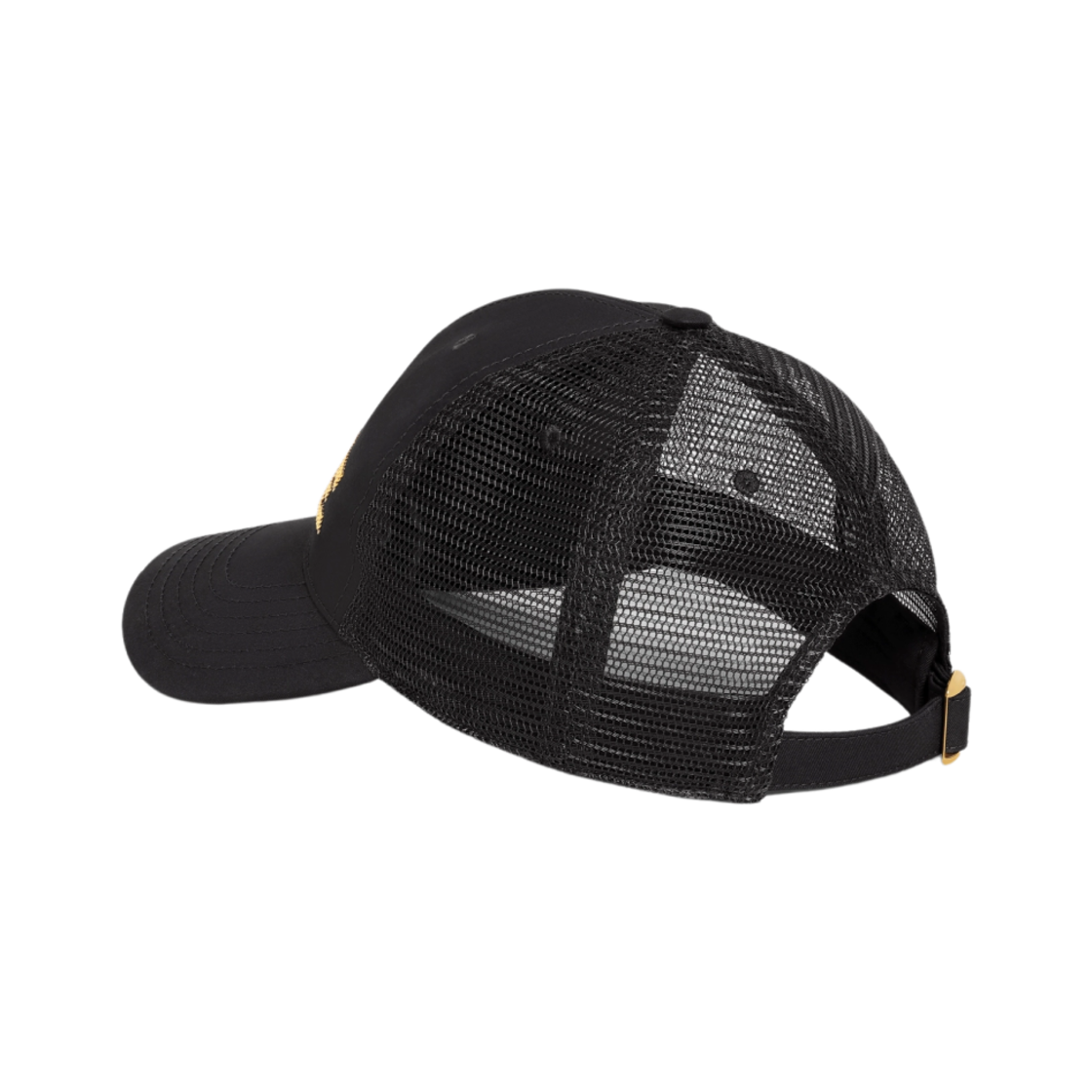 셀린느 코튼 자수 베이스볼 캡 블랙(Celine Embroidered Baseball Cap in Cotton Black) - 3