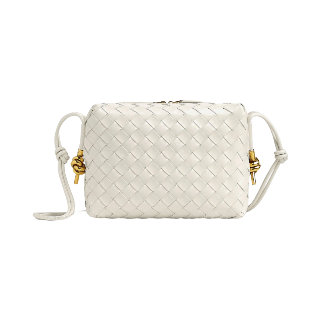 보테가 베네타 스몰 루프 카메라백 본(Bottega Veneta Small Loop Camera Bag Bone) - 1