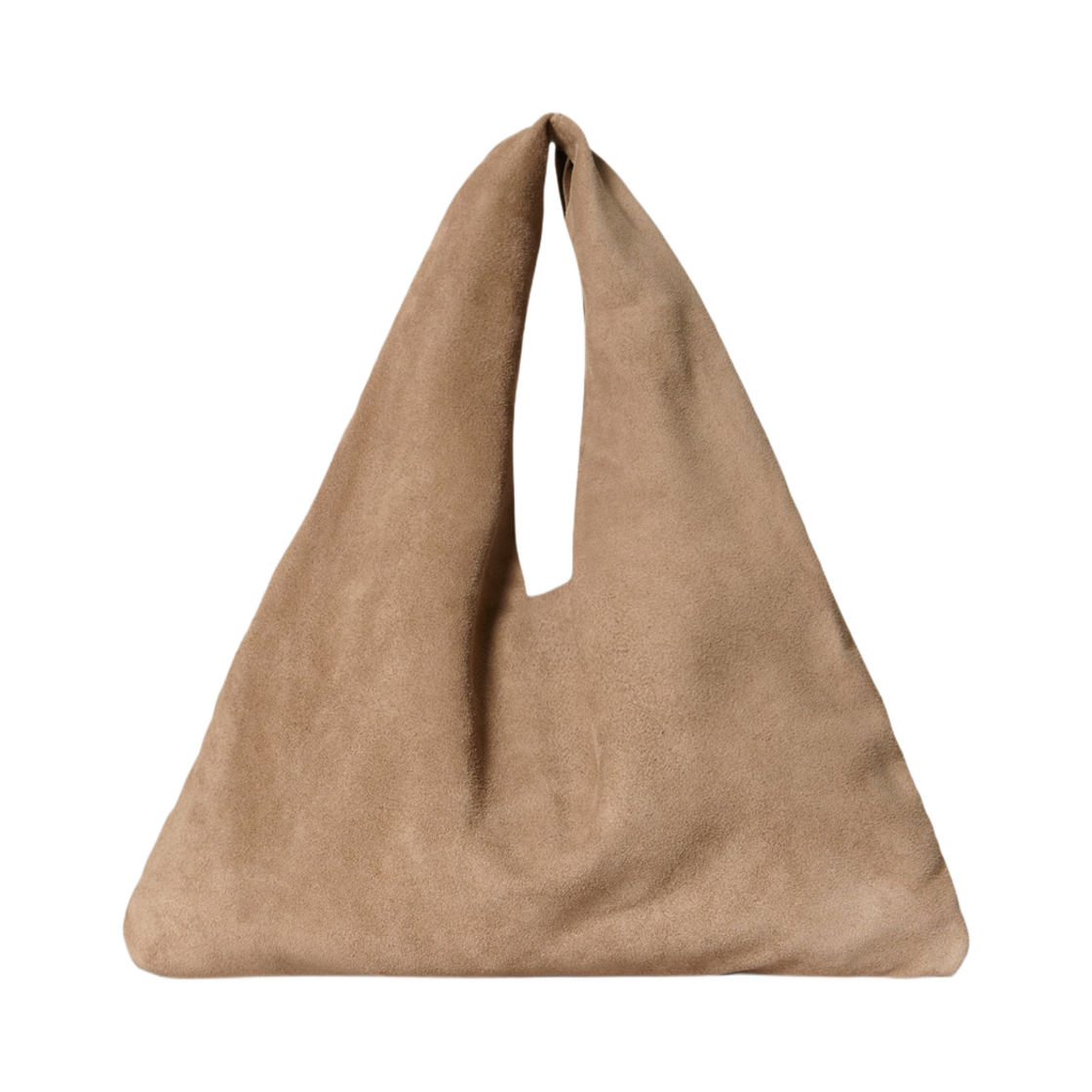 더 로우 스몰 빈들백 스웨이드 베이지 멜란지(The Row Small Bindle Bag in Suede Beige Melange) - 1