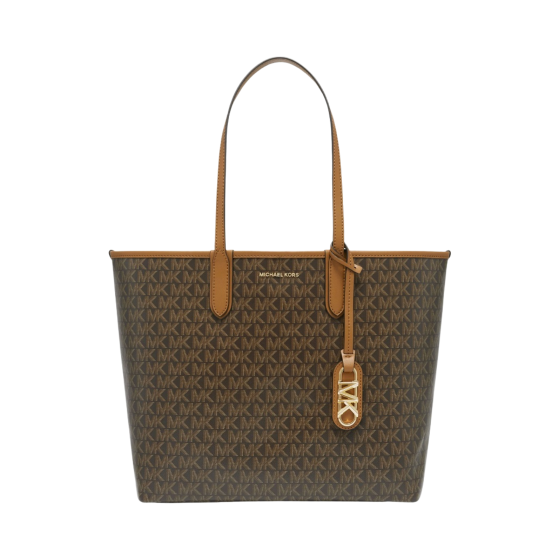 마이클 코어스 엘리자 라지 올드 플라워 토트백 브라운 에이콘(Michael Kors Eliza Large Old Flower Tote Bag Brown Acorn) - 1