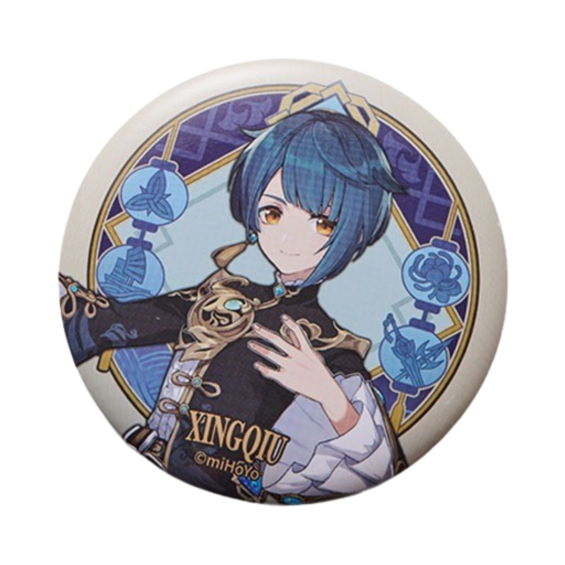 6972957482830 Genshin Badge Liyue Theme Xingqiu