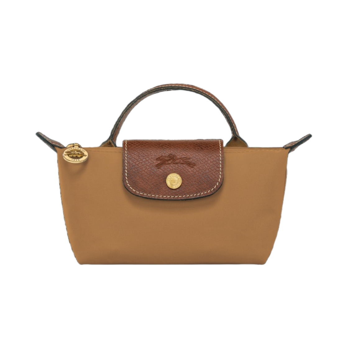 롱샴 르 플리아쥬 오리지널 핸들 파우치 파운(Longchamp Le Pliage Original Handle Pouch Fawn)