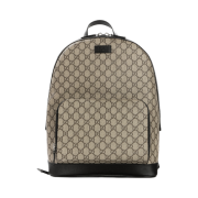 Gucci GG Supreme Backpack Beige Ebony