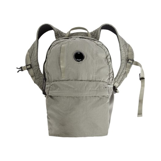 C.P. Company Nylon B Lens Backpack Silver Sage Brown - 23FW