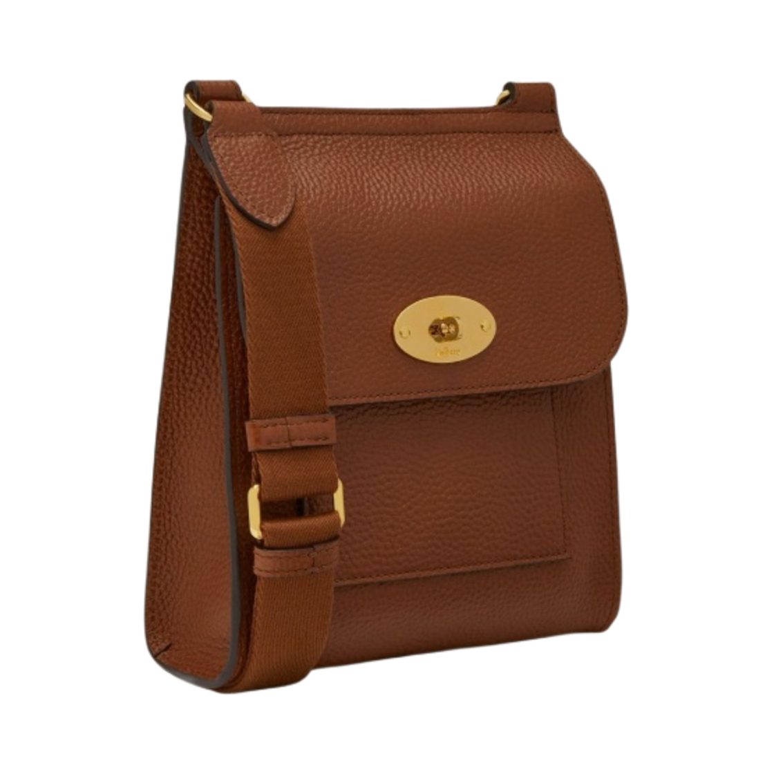 멀버리 스몰 클래식 그레인 레더 안토니 메신저 스몰백 오크(Mulberry Small Classic Grain Leather Antony Messenger Small Bag Oak) - 2