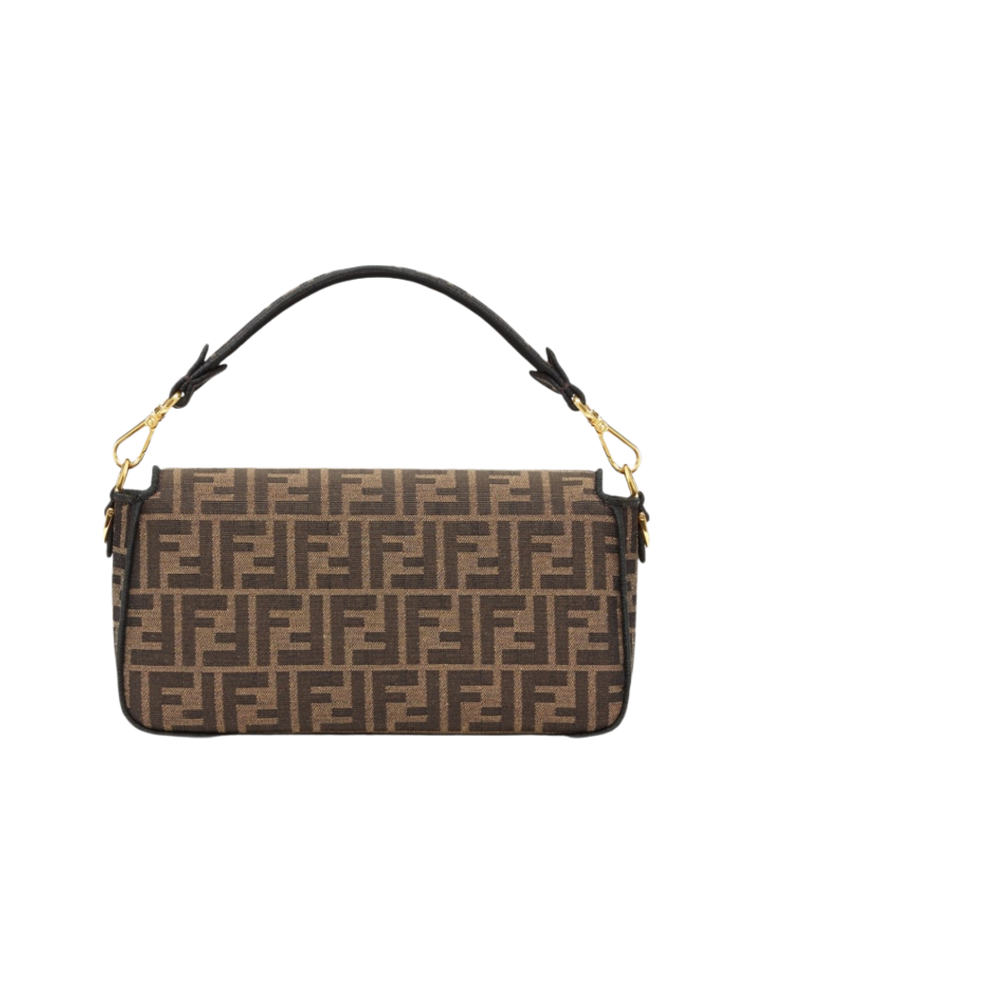 펜디 바게트 FF 모티프 패브릭백 브라운(Fendi Baguette FF Motif Fabric Bag Brown) - 3