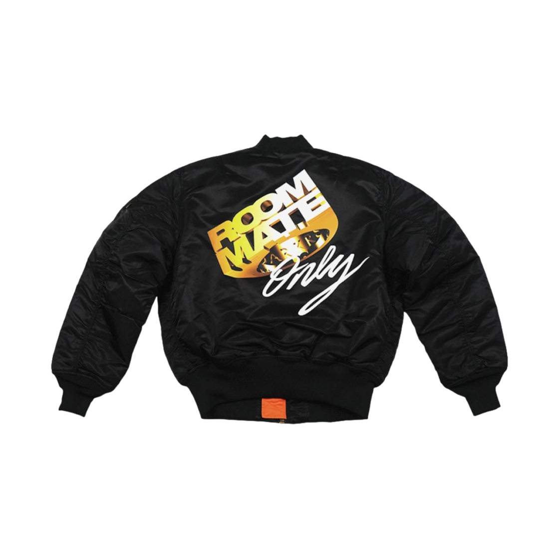 DKRM-AI2MA1BG Darkr8m Studio x Alpha Industries Roommate MA-1 Jacket Black Gold