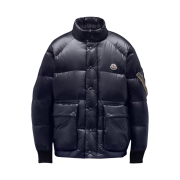Moncler Martineau Short Down Jacket Night Blue - 21FW