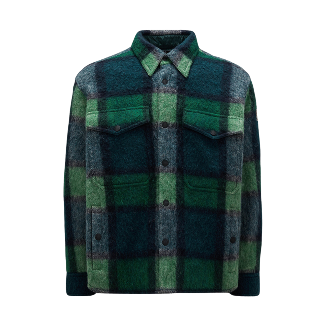I2-097-1G00006-89A8L-F89 Moncler Waier Wool Shacket Multicolour - 23FW