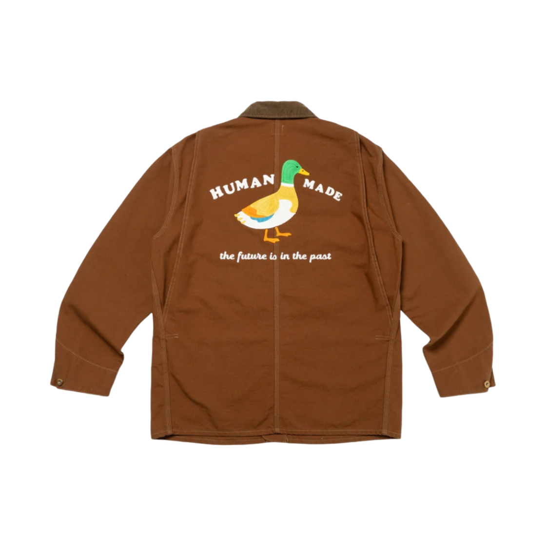 HUMAN MADE Duck カバーオール ジャケット ブラウン HUMAN MADE Duck カバーオール ジャケット ブラウン HUMAN MADE