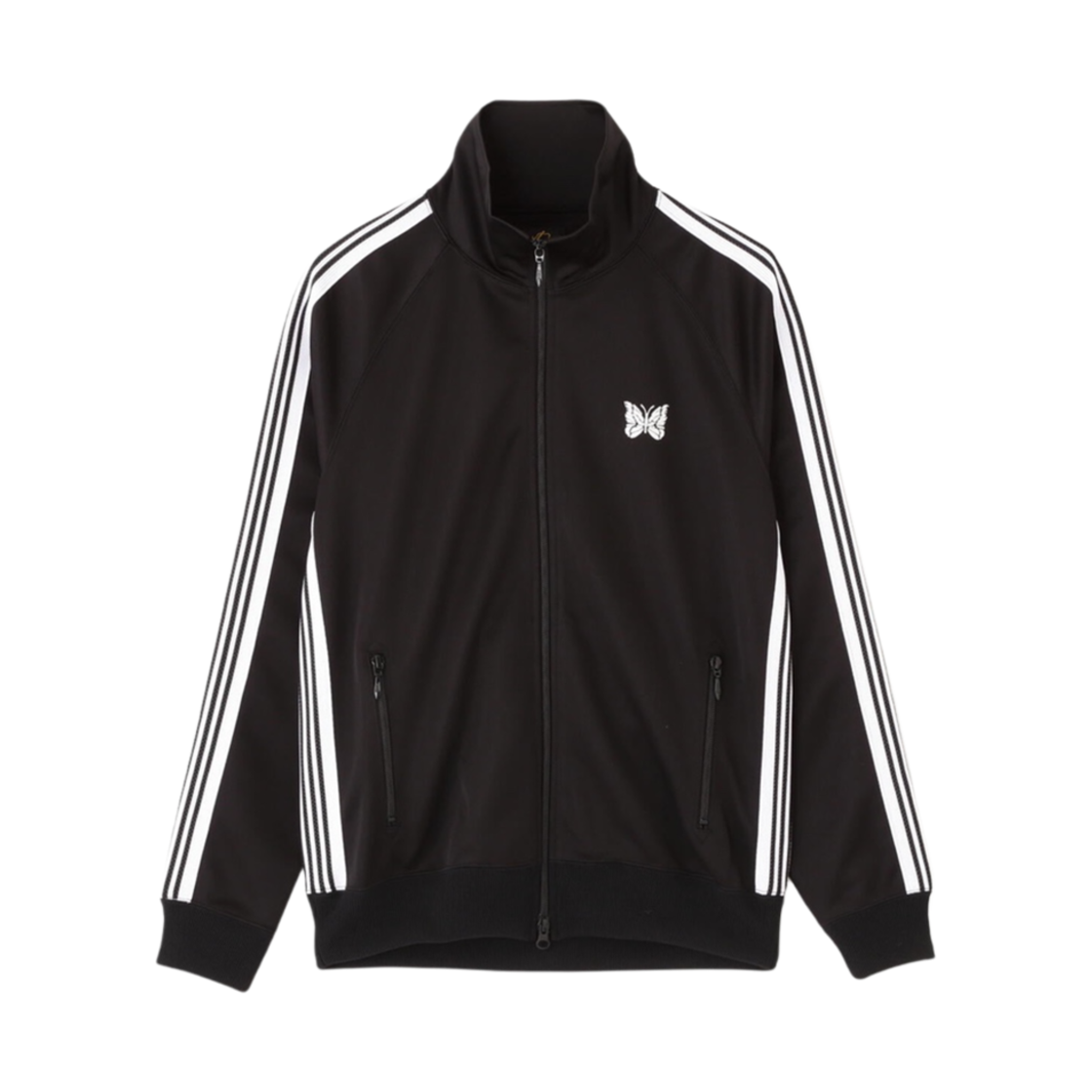 니들스 x LHP 트랙 자켓 폴리 스무스 블랙(Needles x LHP Track Jacket Poly Smooth Black)