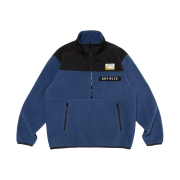 Human Made Fleece Half-Zip Jacket Navy
