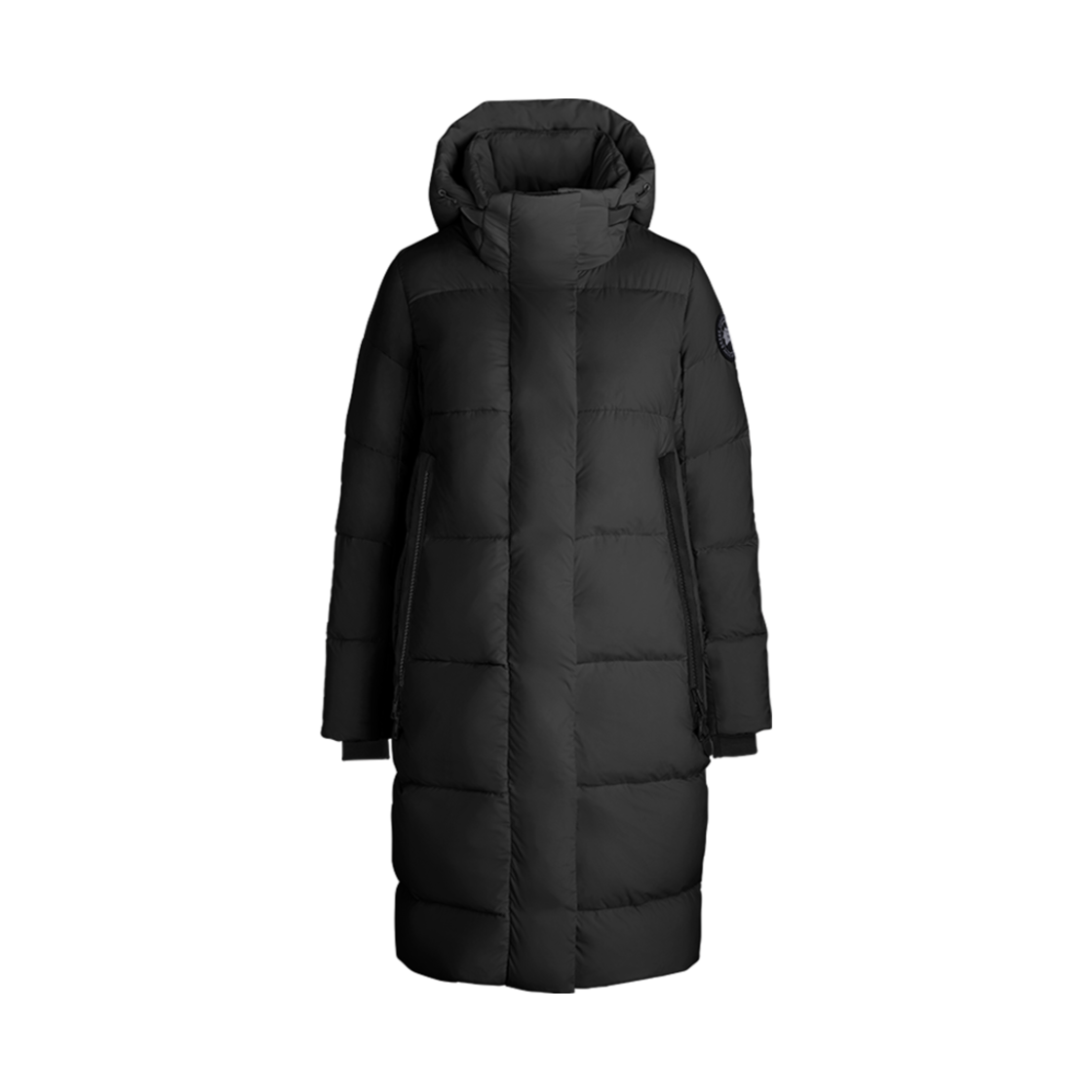 (W) 캐나다 구스 바이워드 파카 블랙 라벨 블랙((W) Canada Goose Byward Parka Black Label Black) - 1