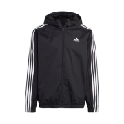 Adidas Essentials 3-Stripes Woven Windbreaker Black - KR Sizing