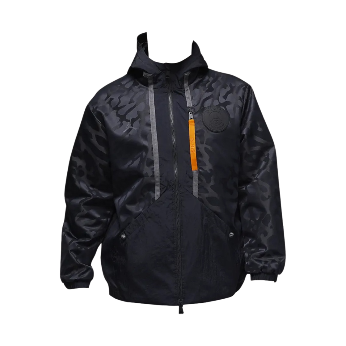 조던 x 파리 생제르맹 앤썸 자켓 블랙 아이언 그레이(Jordan x Paris Saint-Germain Anthem Jacket Black Iron Grey)