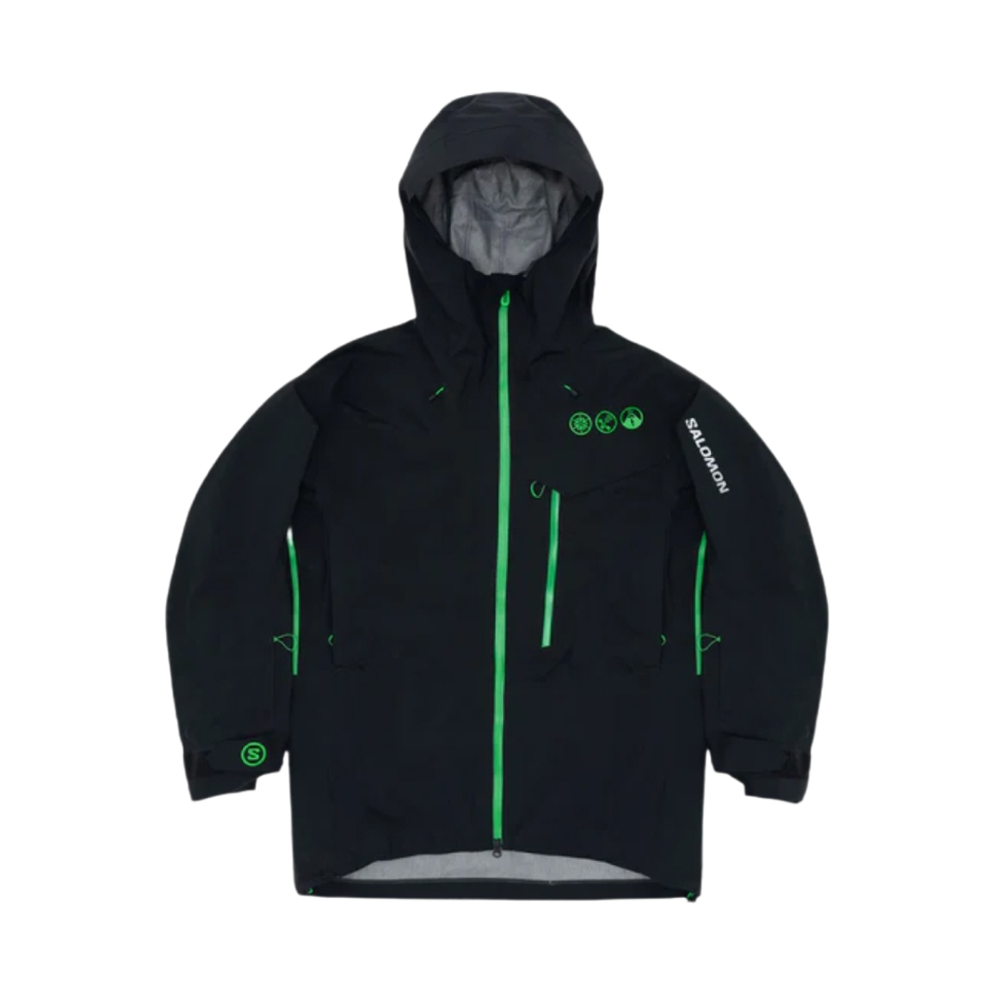 - Hidden NY Salomon Shell Jacket Black