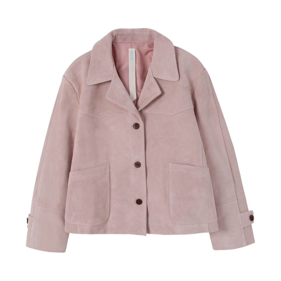 P0000BOV (W) TANNAT T/T Dear Suede Jacket Pink