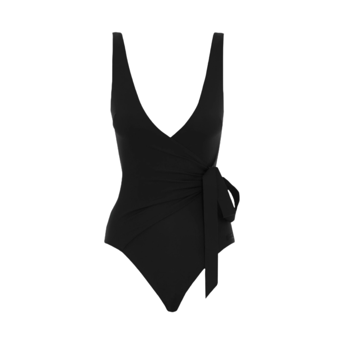 (W) 짐머만 세퍼레이트 스컬프트 랩 타이 원피스 스윔수트 블랙((W) Zimmermann Separates Sculpt Wrap Tie One-Piece Swimsuit Black) - 1