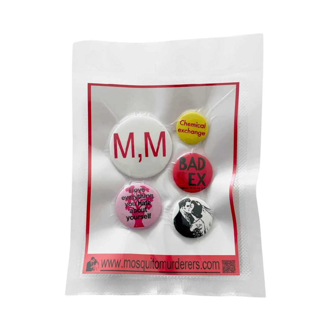 6113619 Mosquito Murderers Pin Badge Set 9