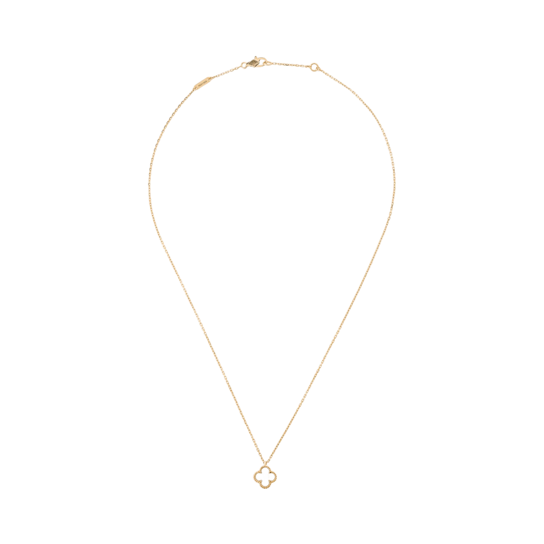 (W) 반 클리프 & 아펠 스위트 알함브라 펜던트 옐로우 골드 마더 오브 펄((W) Van Cleef & Arpels Sweet Alhambra Pendant Yellow Gold Mother of Pearl)