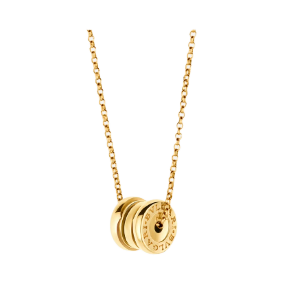 불가리 비제로원 네클리스 미니 펜던트 옐로우 골드(Bulgari B.Zero1 Necklace Mini Pendant Yellow Gold)
