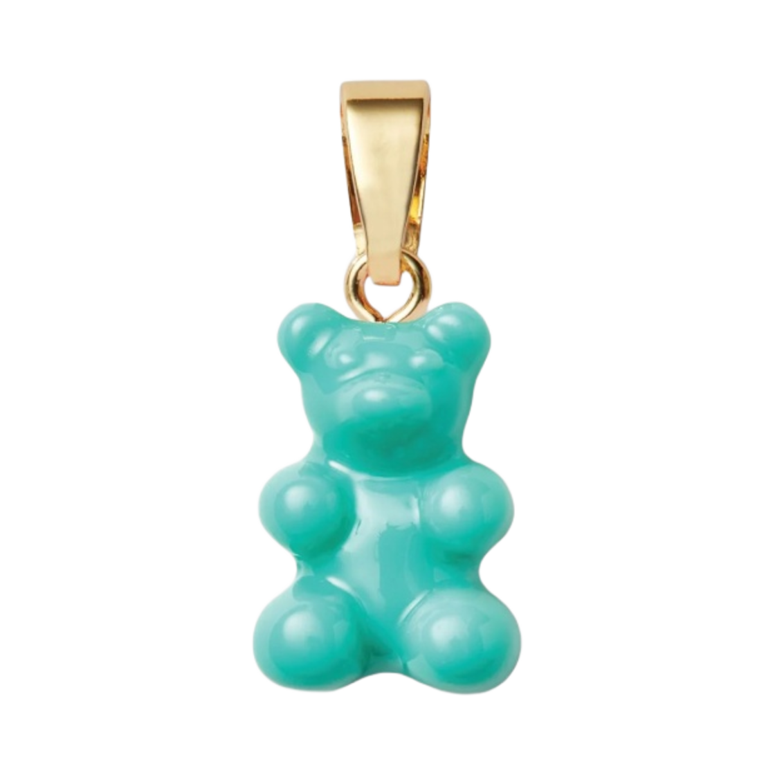 크리스탈 헤이즈 노스텔지아 베어 클래식 커넥터 골드 미코노스 블루(Crystal Haze Nostalgia Bear with Classic Connector Gold Mykonos Blue) - 2