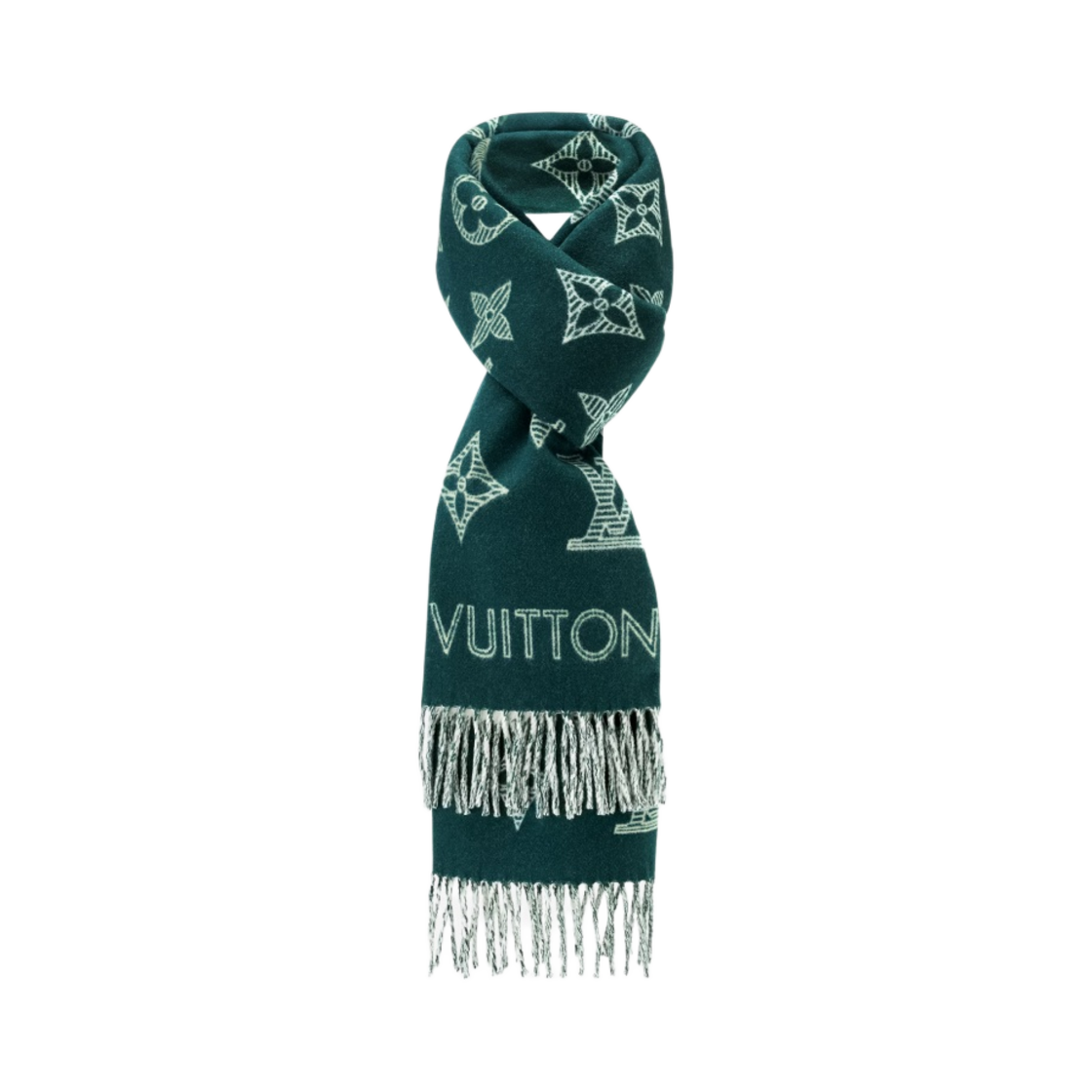 루이비통 모노그램 쉐도우 머플러 다크 그린(Louis Vuitton Monogram Shadow Muffler Dark Green) - 2