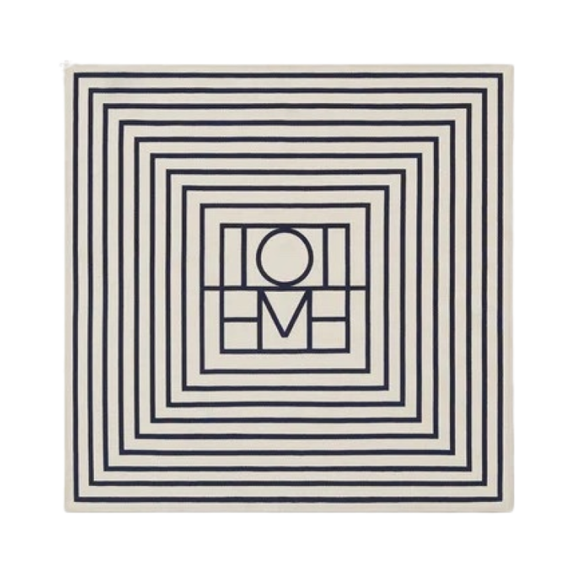 토템 시그니처 모노그램 실크 포켓 스카프 크림(Toteme Signature Monogram Silk Pocket Scarf Cream)