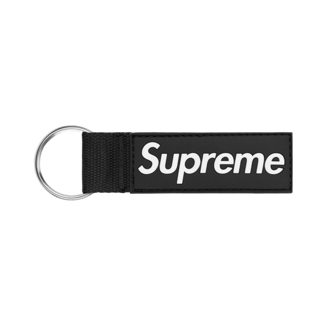 슈프림 웨빙 키체인 블랙 - 23SS