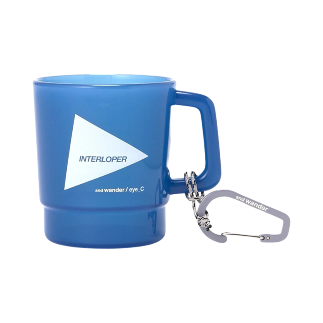 앤드 원더 x 아이씨 PP 머그 블루(And Wander x eye_C PP Mug Blue)