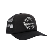 Deus Ex Machina Amped Circle Trucker Cap Black