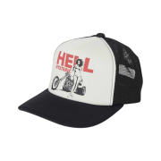 Hysteric Glamour Hell Hysteric Mesh Cap Black