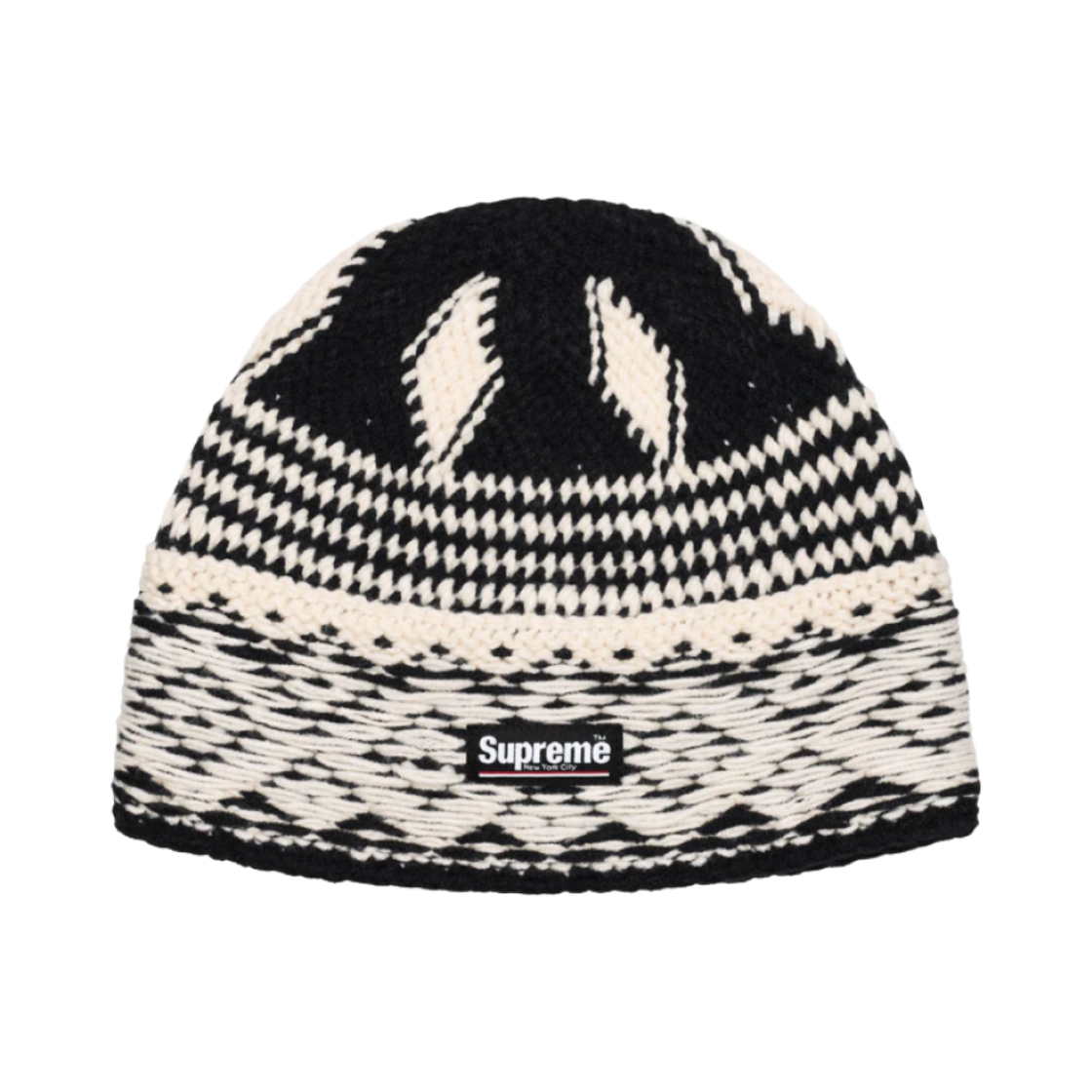 - Supreme Diamond Beanie Black - 24FW