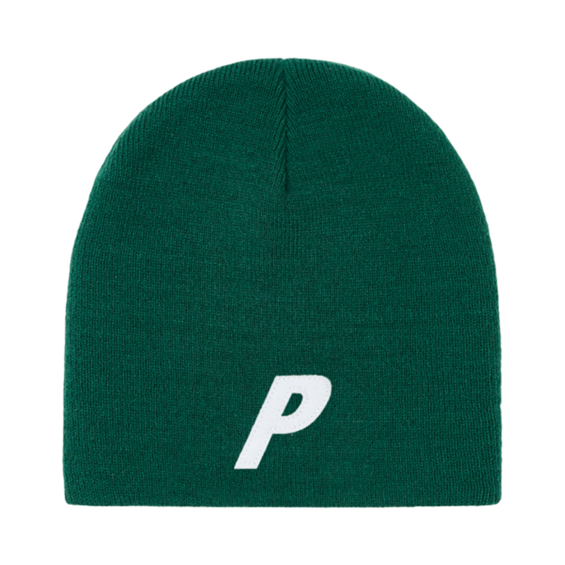 - Palace P Nein Cuff Beanie Racey Green - 24FW
