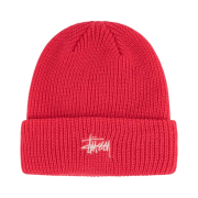 Stussy Basic Cuff Beanie Hot Pink
