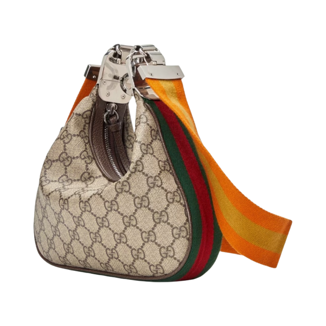 구찌 아타셰 스몰 숄더백 베이지 에보니(Gucci Attache Small Shoulder Bag Beige Ebony) - 2